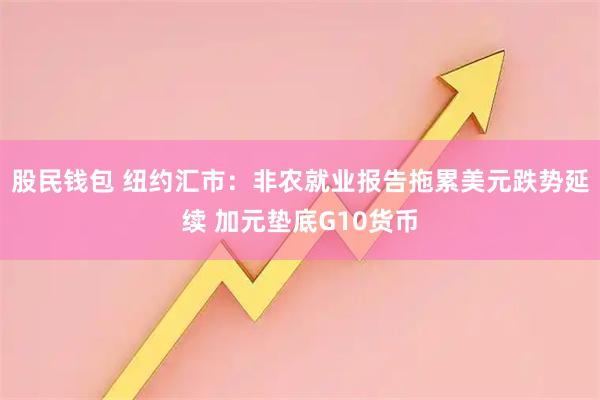 股民钱包 纽约汇市：非农就业报告拖累美元跌势延续 加元垫底G10货币