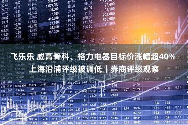 飞乐乐 威高骨科、格力电器目标价涨幅超40% 上海沿浦评级被调低｜券商评级观察